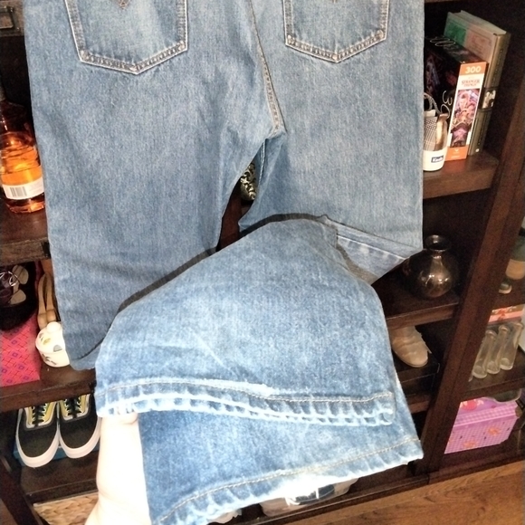 Vintage Levi's Orange Tab high waist 505's 38x32 - Picture 5 of 9